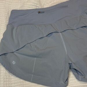 lululemon athletica Women's Grayish Blue Athletic Shorts